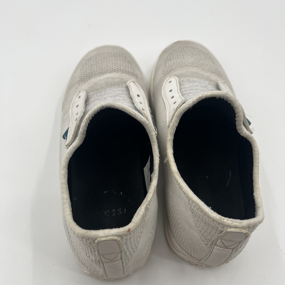 Vessi Weekend Womens 8 Waterproof Travel Running Shoes White Comfort *No Laces - Picture 8 of 12